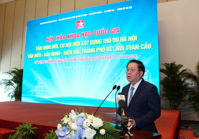 Trưởng ban Tuyên giáo Trung ương Nguyễn Trọng Nghĩa phát biểu bế mạc. Ảnh: hanoimoi.vn Trưởng ban Tuyên giáo Trung ương Nguyễn Trọng Nghĩa phát biểu bế mạc. Ảnh: hanoimoi.vn