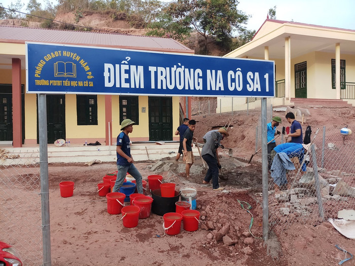 Cơ sở vật chất khang trang dần được hình thành