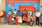 Lễ khai giảng giữa đảo tiền tiêu Bạch Long Vĩ Lễ khai giảng giữa đảo tiền tiêu Bạch Long Vĩ