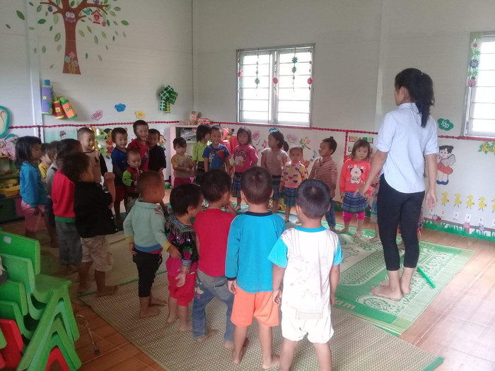 Dù khó khăn còn nhiều, nhưng các em học sinh người dân tộc H&apos;mông vẫn được đảm bảo các điều kiện giáo dục tốt nhất.