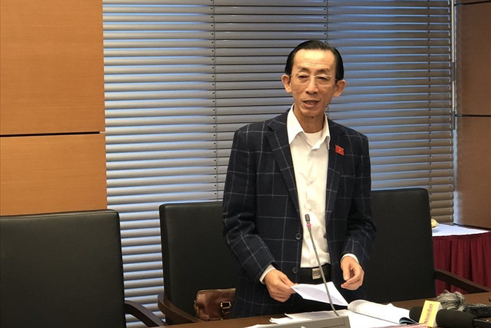 Đại biểu Trần Hoàng Ngân. Ảnh: T.Trung Đại biểu Trần Hoàng Ngân. Ảnh: T.Trung