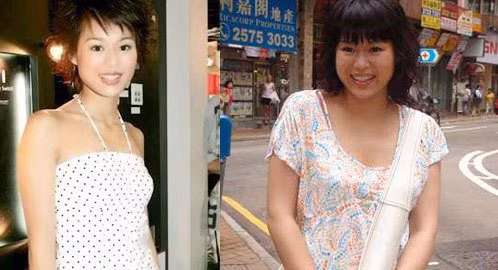 Hồ Hạnh Nhi cũng bị tăng cân đáng kể.