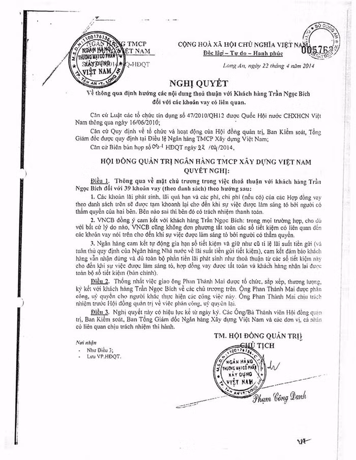 Nhiều chứng cứ buộc tội Ngân hàng Xây dựng phải có trách nhiệm với khách hàng ảnh 1 Nhiều chứng cứ buộc tội Ngân hàng Xây dựng phải có trách nhiệm với khách hàng ảnh 1