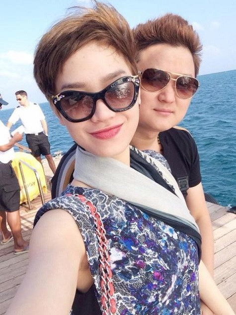 Có thể nói đây là lần đầu tiên Trà My Idol chia sẻ hình ảnh người yêu trước công chúng