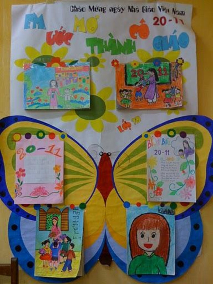 Chùm ảnh: Những tấm thiệp đầy ý nghĩa ngày Nhà giáo Việt Nam Những hình ảnh xúc động về "lớp học tật nguyền" của bà lão 80 tuổi Những hình ảnh xúc động... "Mẹ hiền của chúng con" Chùm ảnh: Ước mơ của trẻ thơ qua tranh vẽ Chùm ảnh: Những tấm thiệp đầy ý nghĩa ngày Nhà giáo Việt Nam Những hình ảnh xúc động về "lớp học tật nguyền" của bà lão 80 tuổi Những hình ảnh xúc động... "Mẹ hiền của chúng con" Chùm ảnh: Ước mơ của trẻ thơ qua tranh vẽ