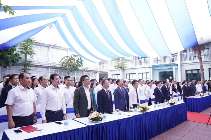 Nghi lễ chào cờ tại lễ khai giảng năm học 2023-2024 Trường Đại học Điện lực (EPU) Nghi lễ chào cờ tại lễ khai giảng năm học 2023-2024 Trường Đại học Điện lực (EPU)