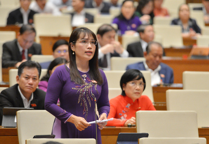 Đại biểu Châu Quỳnh Dao - Đoàn Đại biểu quốc hội tỉnh Kiên Giang. Ảnh: quochoi.vn Đại biểu Châu Quỳnh Dao - Đoàn Đại biểu quốc hội tỉnh Kiên Giang. Ảnh: quochoi.vn