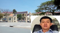 Trường Tiểu học Bình Chánh và ông Võ Hòa Thuận (ảnh nhỏ). (Ảnh: H.L) Trường Tiểu học Bình Chánh và ông Võ Hòa Thuận (ảnh nhỏ). (Ảnh: H.L)