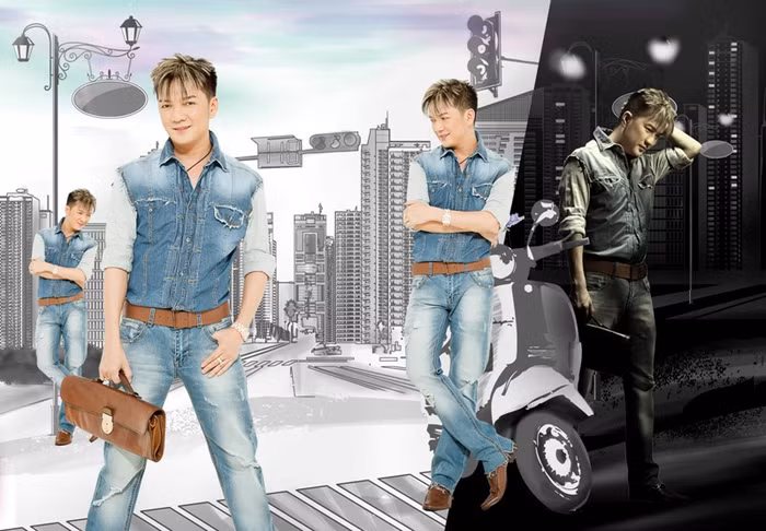 Teen...bụi bặm, với...đồ hiệu.