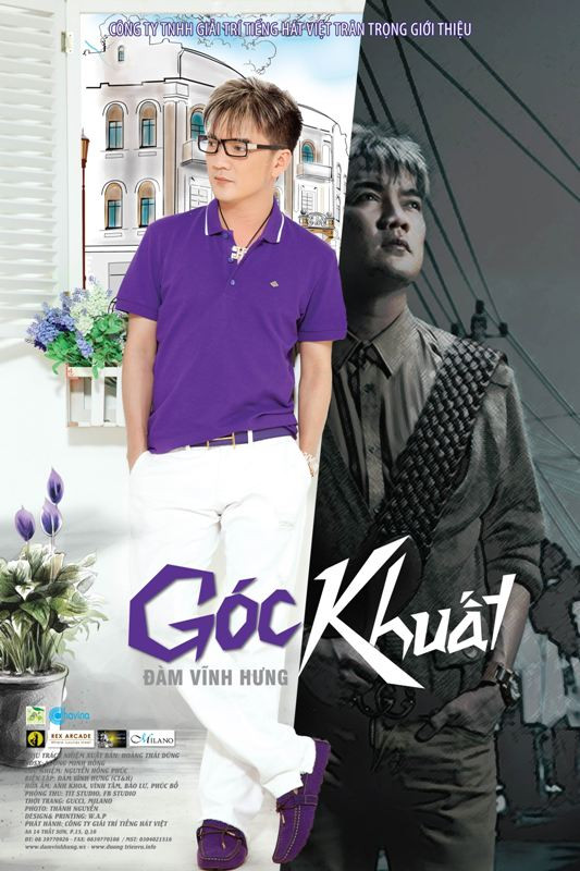 Bìa album Góc khuất vừa phát hành. Bìa album Góc khuất vừa phát hành.