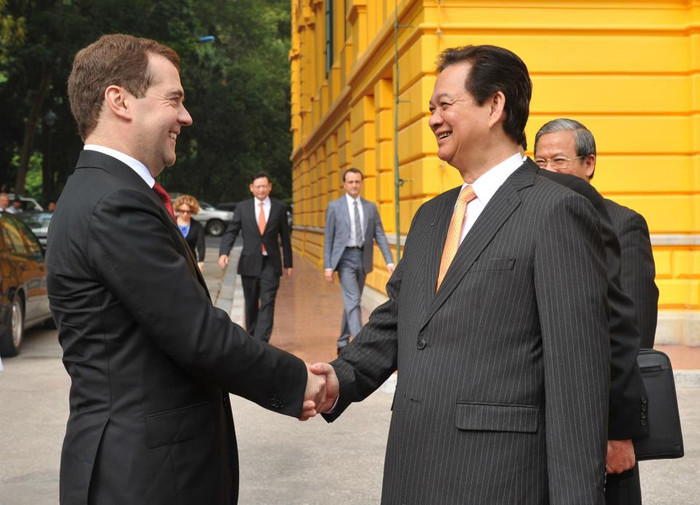 Thủ tướng Nguyễn Tấn Dũng tiếp Thủ tướng D.Medvedev Thủ tướng Nguyễn Tấn Dũng tiếp Thủ tướng D.Medvedev