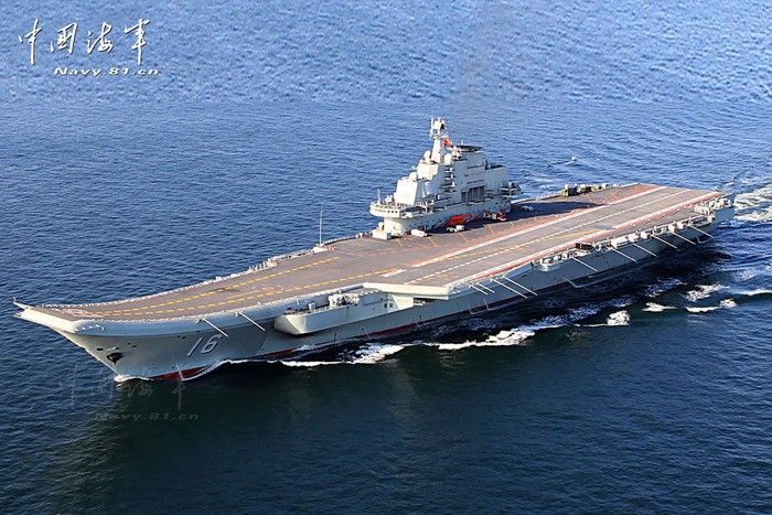 Hoạt động của tàu sân bay Liêu Ninh đang được truyền thông Trung Quốc quảng bá rầm rộ