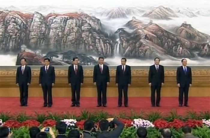 Ra mắt Thường vụ BCT ĐCSTQ khóa 18, 7 nhân vật quyền lực nhất Trung Quốc