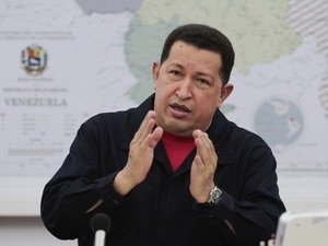Đương kim Tổng thống Hugo Chavez được đánh giá có nhiều triển vọng nhất. Nguồn: Internet. Đương kim Tổng thống Hugo Chavez được đánh giá có nhiều triển vọng nhất. Nguồn: Internet.