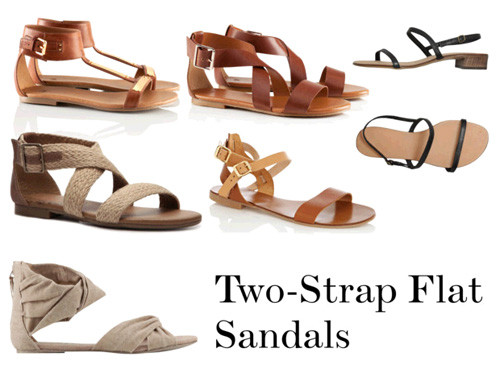 3. Sandal hai quai - Two-Strap Flat Sandals Những mẫu sandal hai quai rất mát, thoáng và mềm mại với đôi chân. Đây là lựa chọn hoàn hảo cho những chuyến du lịch, những cuộc picnic hay đơn thuần là đi dạo phố phường, mua sắm cùng đám bạn thân của mọi cô nàng. 3. Sandal hai quai - Two-Strap Flat Sandals Những mẫu sandal hai quai rất mát, thoáng và mềm mại với đôi chân. Đây là lựa chọn hoàn hảo cho những chuyến du lịch, những cuộc picnic hay đơn thuần là đi dạo phố phường, mua sắm cùng đám bạn thân của mọi cô nàng.