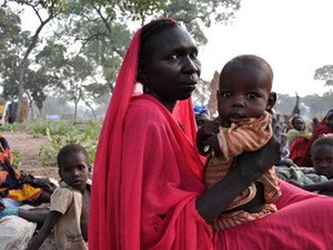 Người tị nạn Nam Sudan. Ảnh: AFP. Người tị nạn Nam Sudan. Ảnh: AFP.