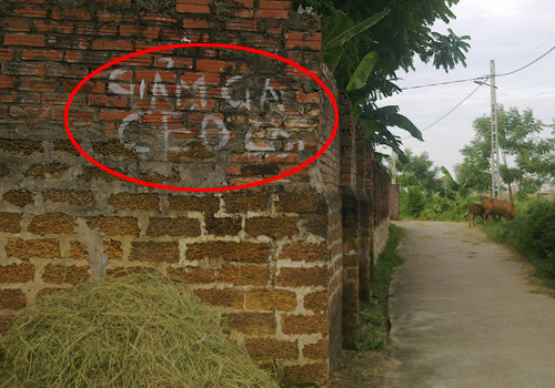 Khi di chuyển tại ngã ba đường làng cũng phải "Giảm ga, céo còi". Ảnh: Bui Quoc Viet. Khi di chuyển tại ngã ba đường làng cũng phải "Giảm ga, céo còi". Ảnh: Bui Quoc Viet.