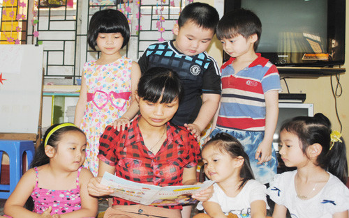 Một lớp học của Trường mầm non Sao Mai . Ảnh minh họa: nguồn Báo Bắc Giang Một lớp học của Trường mầm non Sao Mai . Ảnh minh họa: nguồn Báo Bắc Giang