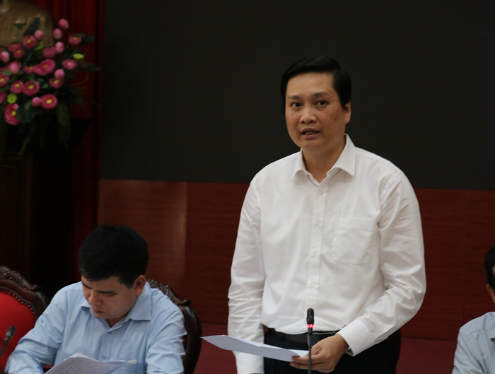 Ông Nguyễn Quốc Khánh – Phó Giám đốc Sở Lao động, Thương binh và Xã hội Hà Nội phát biểu tại hội nghị. Ảnh: Đỗ Thơm Ông Nguyễn Quốc Khánh – Phó Giám đốc Sở Lao động, Thương binh và Xã hội Hà Nội phát biểu tại hội nghị. Ảnh: Đỗ Thơm