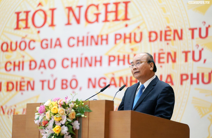 Thủ tướng phát biểu. Ảnh: VGP Thủ tướng phát biểu. Ảnh: VGP