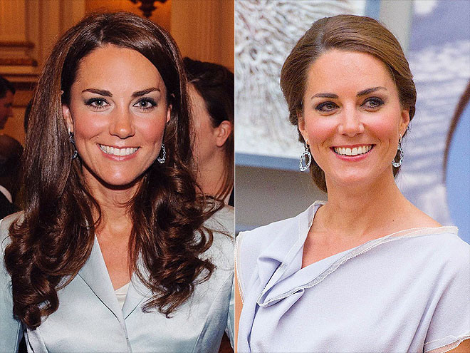 Công nương xứ sở sương mù dịu dàng với tóc xoăn bồng và quý phái với tóc tết gọn phía sau