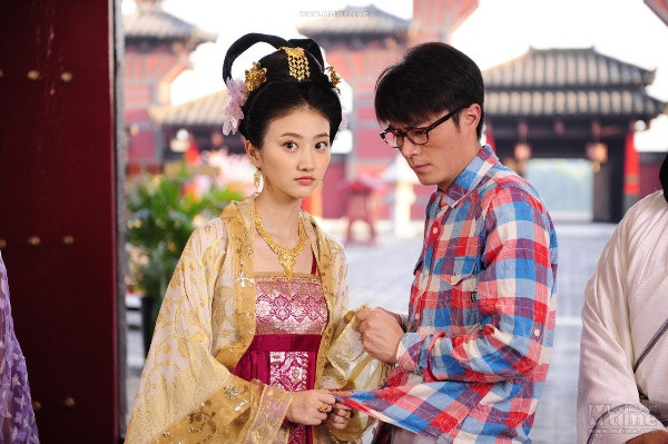 Một cảnh trong "Cứu binh vượt thời gian". Cảnh Điềm vào vai công chúa xinh đẹp nhưng ế chồng vì quá gầy.