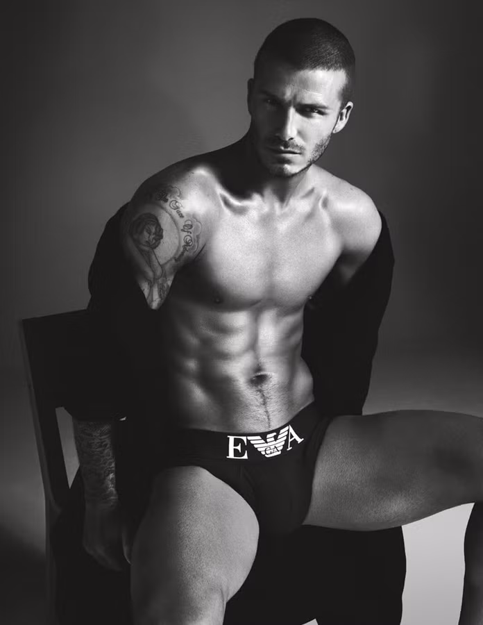 Chàng cầu thủ điển trai David Beckham ở vị trí số 1