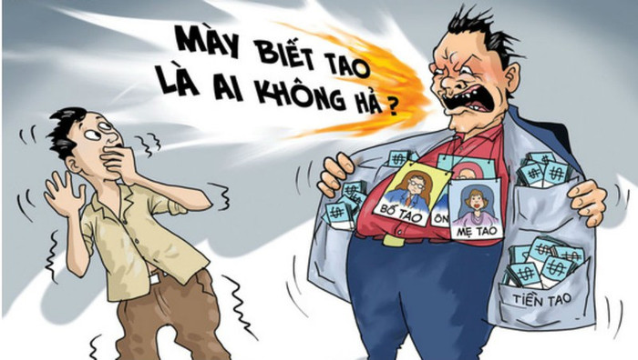 Những hiện tượng xấu xí vẫn đâu đó xuất hiện trong cuộc sống. Ảnh minh họa: Tranh biếm của Tuổi trẻ cười. Những hiện tượng xấu xí vẫn đâu đó xuất hiện trong cuộc sống. Ảnh minh họa: Tranh biếm của Tuổi trẻ cười.
