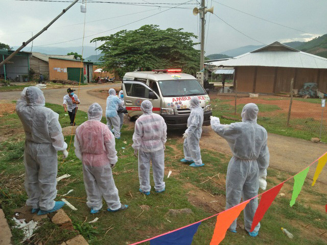 Trung tâm Kiểm soát Bệnh tật tỉnh Đắk Nông đang thực hiện các giải pháp phòng chống dịch bệnh. Ảnh: VTV Trung tâm Kiểm soát Bệnh tật tỉnh Đắk Nông đang thực hiện các giải pháp phòng chống dịch bệnh. Ảnh: VTV