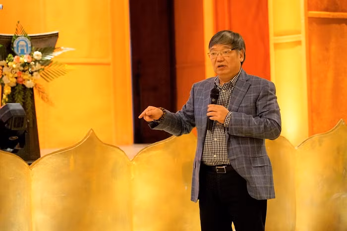 Tiến sĩ Trương Tiến Tùng - nguyên Hiệu trưởng Trường Đại học Mở Hà Nội. Ảnh: Trường Đại học Mở Hà Nội