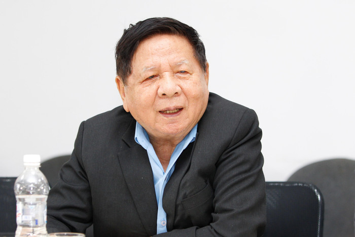 Phó Giáo sư, Tiến sĩ Trần Xuân Nhĩ khẳng định, các trường cao đẳng sư phạm cần được duy trì, tồn tại và tiếp tục phát triển, thực hiện sứ mệnh đào tạo giáo viên cùng với các trường đại học. Ảnh: Tùng Dương