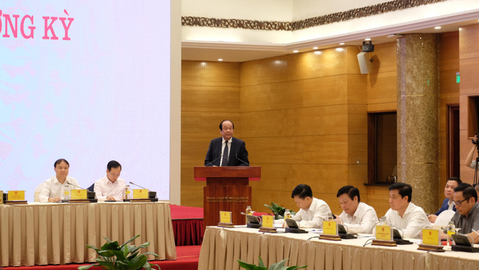 Người phát ngôn của Chính phủ cho biết: Chính phủ khóa XIV đã tập trung thực hiện quyết liệt, đồng bộ, hiệu quả các mục tiêu, nhiệm vụ, giải pháp đề ra trên tất cả các lĩnh vực. Ảnh: LC Người phát ngôn của Chính phủ cho biết: Chính phủ khóa XIV đã tập trung thực hiện quyết liệt, đồng bộ, hiệu quả các mục tiêu, nhiệm vụ, giải pháp đề ra trên tất cả các lĩnh vực. Ảnh: LC