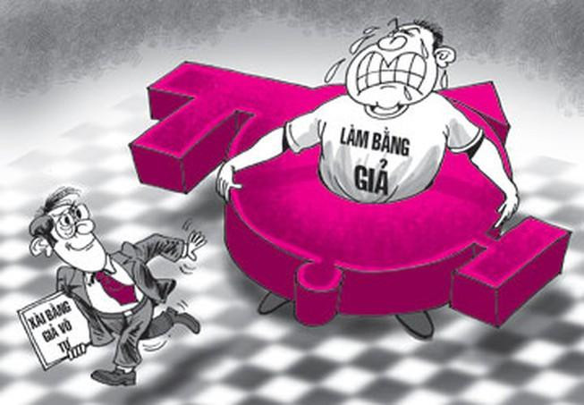 Sử dụng bằng giả để đi học đại học, xin việc, tăng lương, bổ nhiệm...có phải là hành vi của họ cấu thành tội phạm theo điều Điều 341 Bộ Luật hình sự năm 2015?. Ảnh minh hoạ: Báo Pháp luật Thành phố Hồ Chí Minh. Sử dụng bằng giả để đi học đại học, xin việc, tăng lương, bổ nhiệm...có phải là hành vi của họ cấu thành tội phạm theo điều Điều 341 Bộ Luật hình sự năm 2015?. Ảnh minh hoạ: Báo Pháp luật Thành phố Hồ Chí Minh.