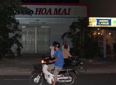 Nhà trọ Hoa Mai - nơi xảy ra vụ việc. Ảnh H.Q Nhà trọ Hoa Mai - nơi xảy ra vụ việc. Ảnh H.Q