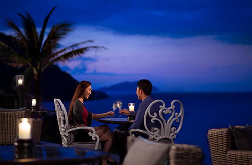 Thực khách tại La Maison 1888 sẽ được chiêm ngưỡng vẻ đẹp của biển cả và núi rừng tại cùng một địa điểm.