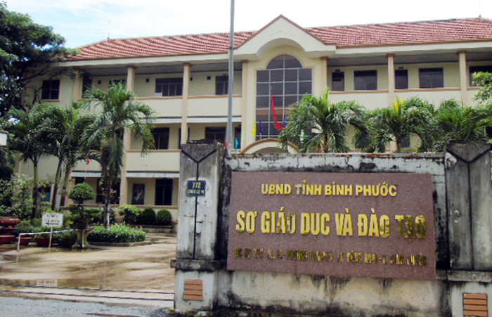 Sở Giáo dục và Đào tạo tỉnh Bình Phước. (Ảnh: H.L)