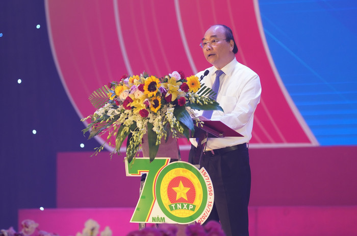 Thủ tướng phát biểu. Ảnh: VGP Thủ tướng phát biểu. Ảnh: VGP