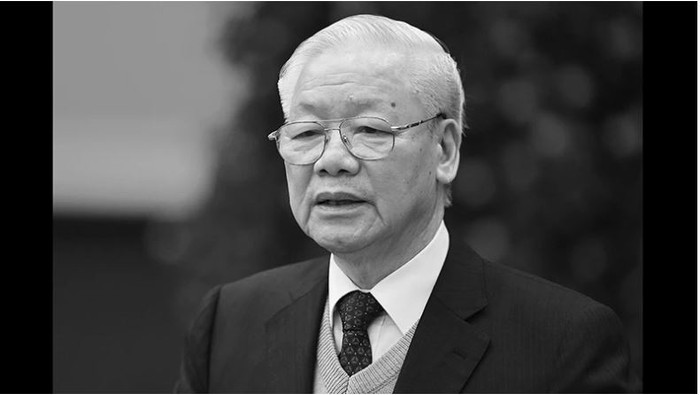 Tổng Bí thư Nguyễn Phú Trọng. (Ảnh: Đăng Khoa) quoc tang.JPG