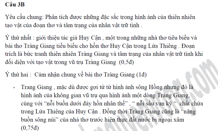 Xem đáp án môn Vật lí - Xem đáp án môn Toán - Xem đáp án môn Hóa - Xem đáp án môn Ngoại ngữ Khối A1