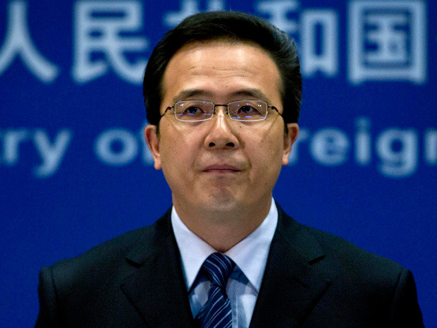 Hồng Lỗi, người phát ngôn Bộ Ngoại giao Trung Quốc.