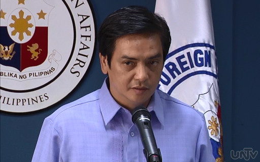 Người phát ngôn Bộ Ngoại giao Philippines Charles Josse.