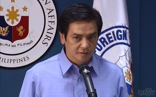 Người phát ngôn Bộ Ngoại giao Philippines Charles Josse.