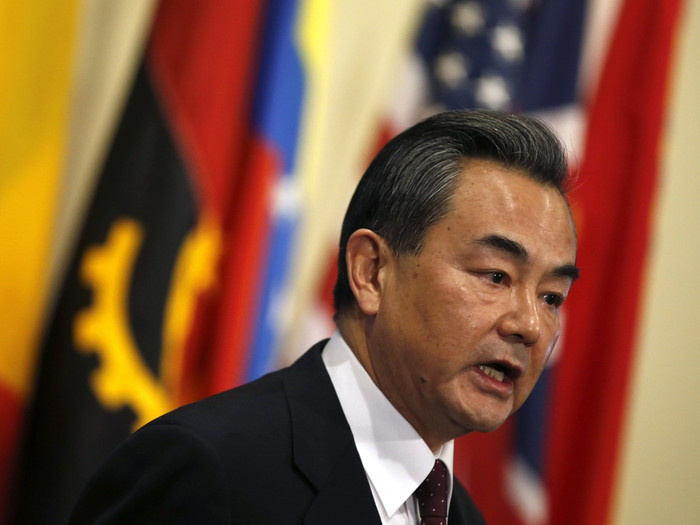 Ngoại trưởng Trung Quốc Vương Nghị.