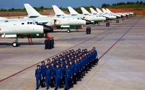 Lực lượng máy bay ném bom mô hình mới của Trung Quốc. Ảnh: SCMP. Lực lượng máy bay ném bom mô hình mới của Trung Quốc. Ảnh: SCMP.