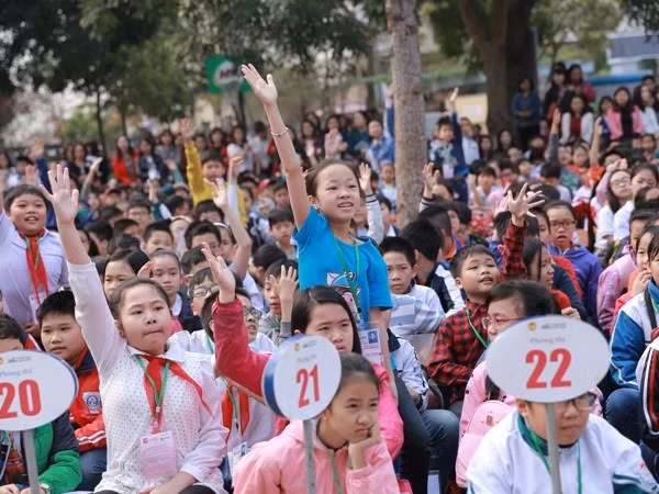 Phát triển thể chất cho trẻ cũng là nhiệm vụ quan trọng không kém gì phát triển trí tuệ. ảnh minh họa: vietnamplus.