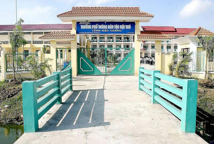 Ảnh: Trường Phổ thông dân tộc nội trú Hậu Giang. Ảnh: Trường Phổ thông dân tộc nội trú Hậu Giang.