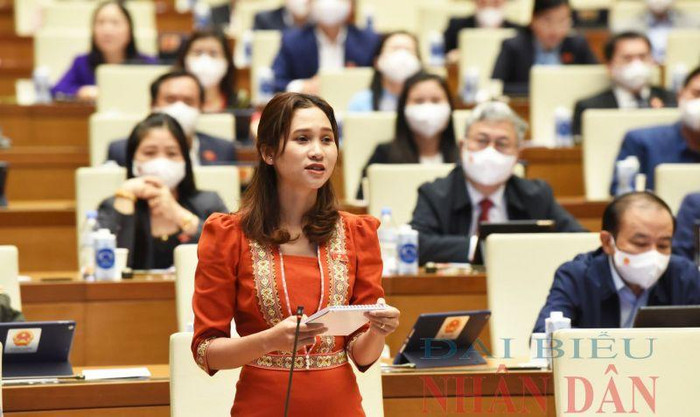 Đại biểu Nàng Xô Vi - Đoàn Kon Tum. Ảnh: Báo Đại biểu Nhân dân