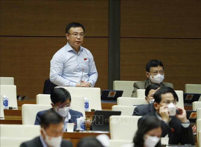 Đại biểu Nguyễn Công Long - Đoàn Đồng Nai. Ảnh: TTXVN