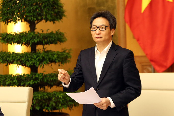 Phó Thủ tướng Vũ Đức Đam, Trưởng ban chỉ đạo chủ trì cuộc họp. Ảnh: VGP Phó Thủ tướng Vũ Đức Đam, Trưởng ban chỉ đạo chủ trì cuộc họp. Ảnh: VGP