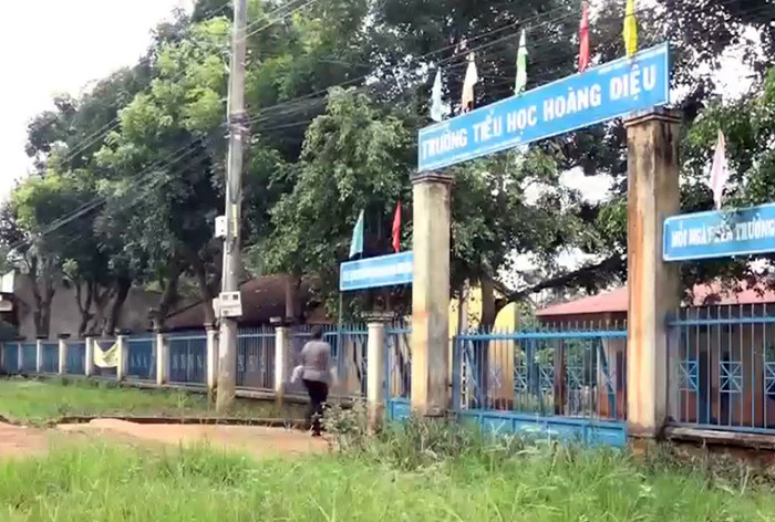 Trường Tiểu học Hoàng Diệu. (Ảnh: H.L) Trường Tiểu học Hoàng Diệu. (Ảnh: H.L)